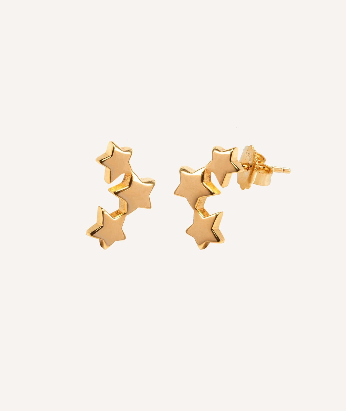 Vidal & Vidal Triple Star Brincos Trendy Mulher