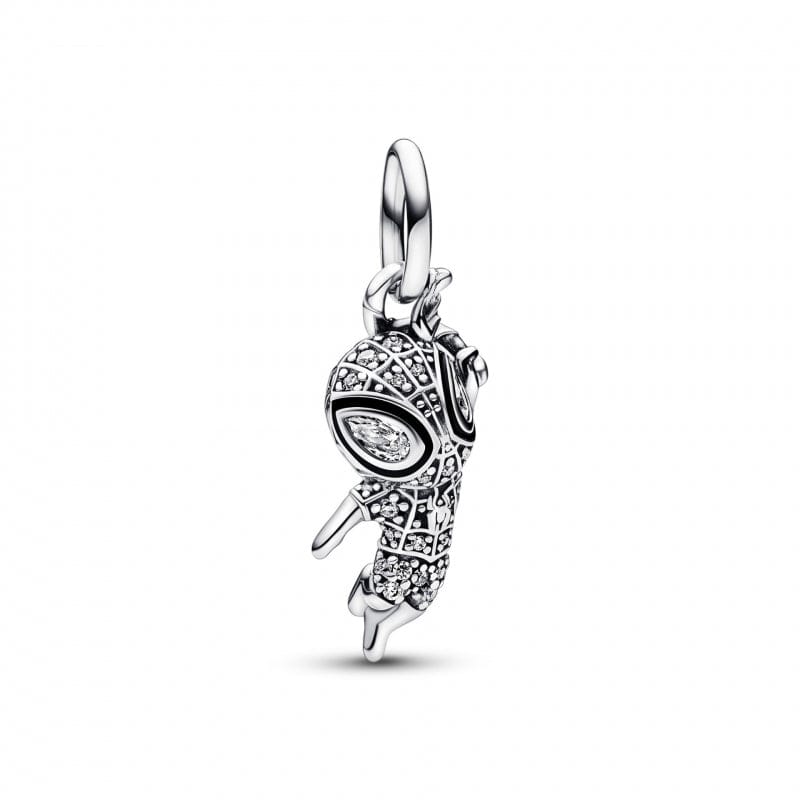 Pandora Marvel Spider-Man Pavé Conta Pendente Pulseirar