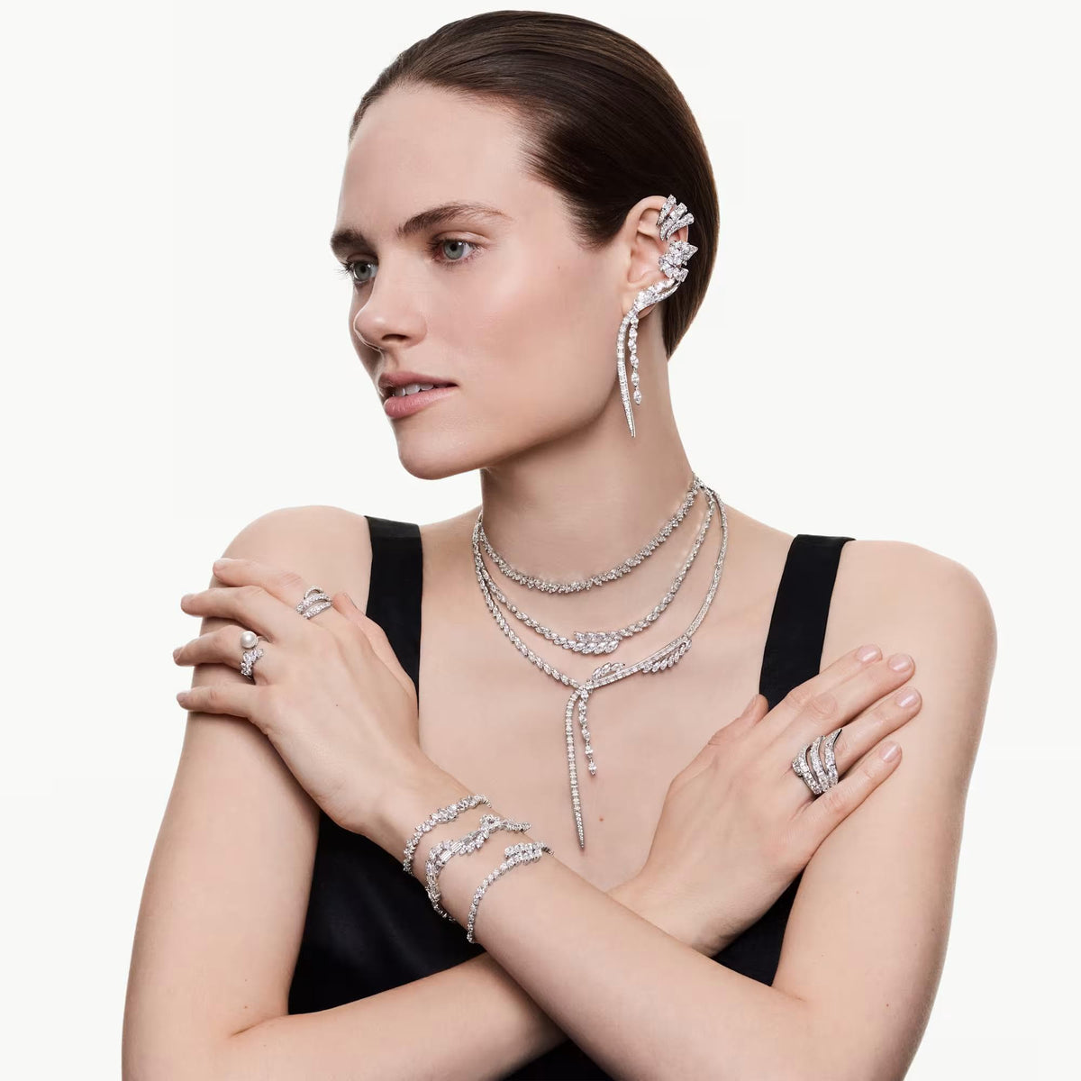 Swarovski Mesmera Anel Mulher