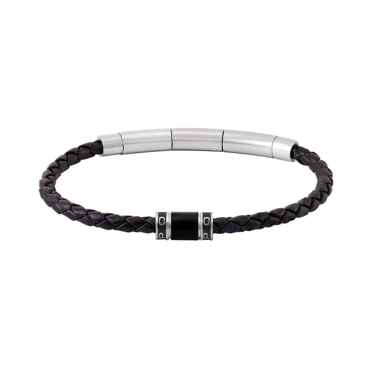 Police Pulseira Carbon Preta Homem
