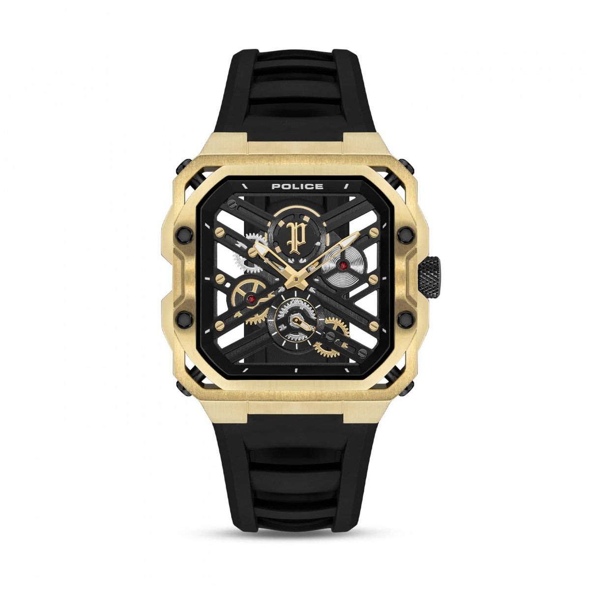 Police Relógio Disruptor I Dourado