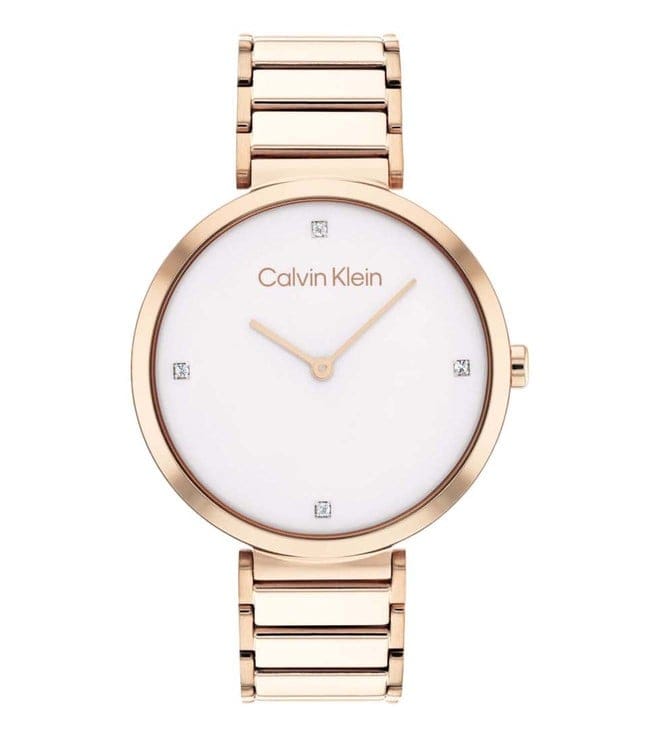 Calvin Klein Minimalistic T-Bar Relógio Mulher