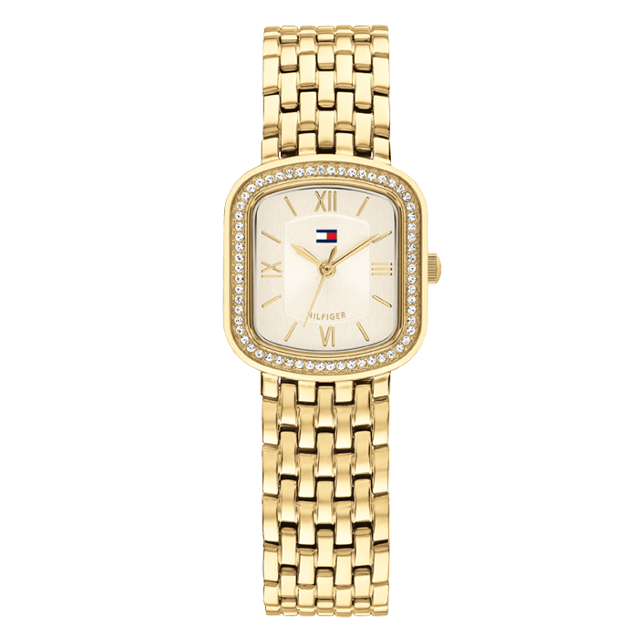 Tommy Hilfiger Abby Dourado Relógio Mulher