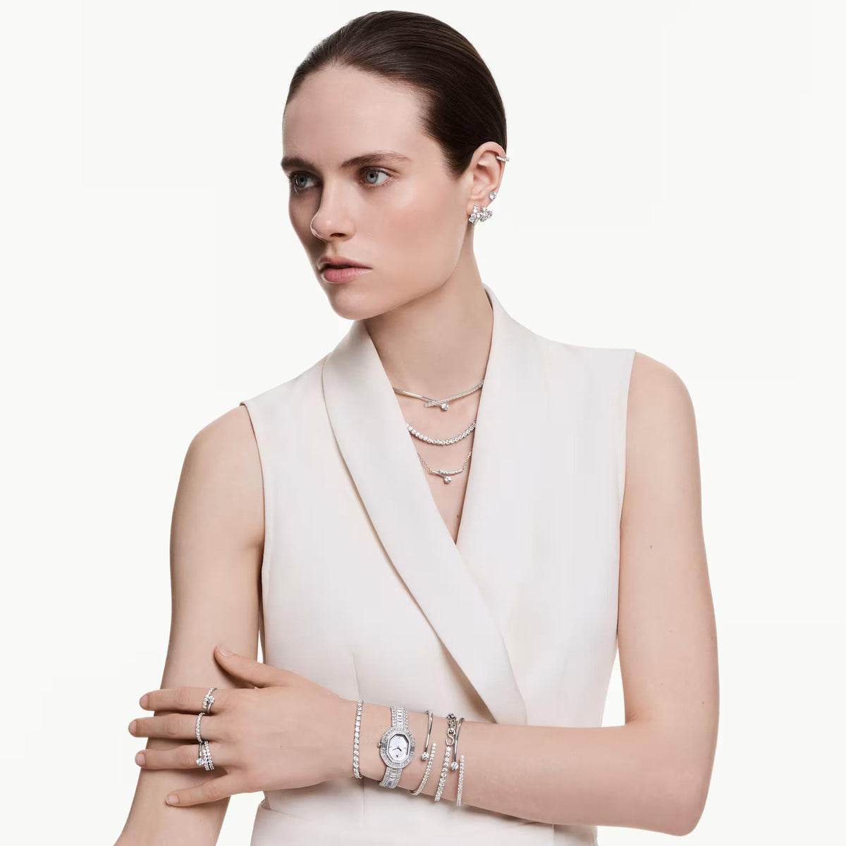 Swarovski Matrix Anel Mulher