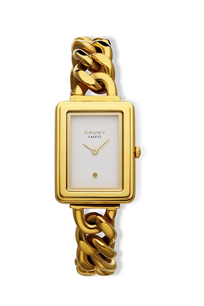 Cauny Facett Diamond Gold Relógio Mulher