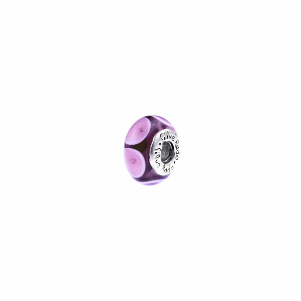 Silverado Raspeberry Ripple Conta Murano