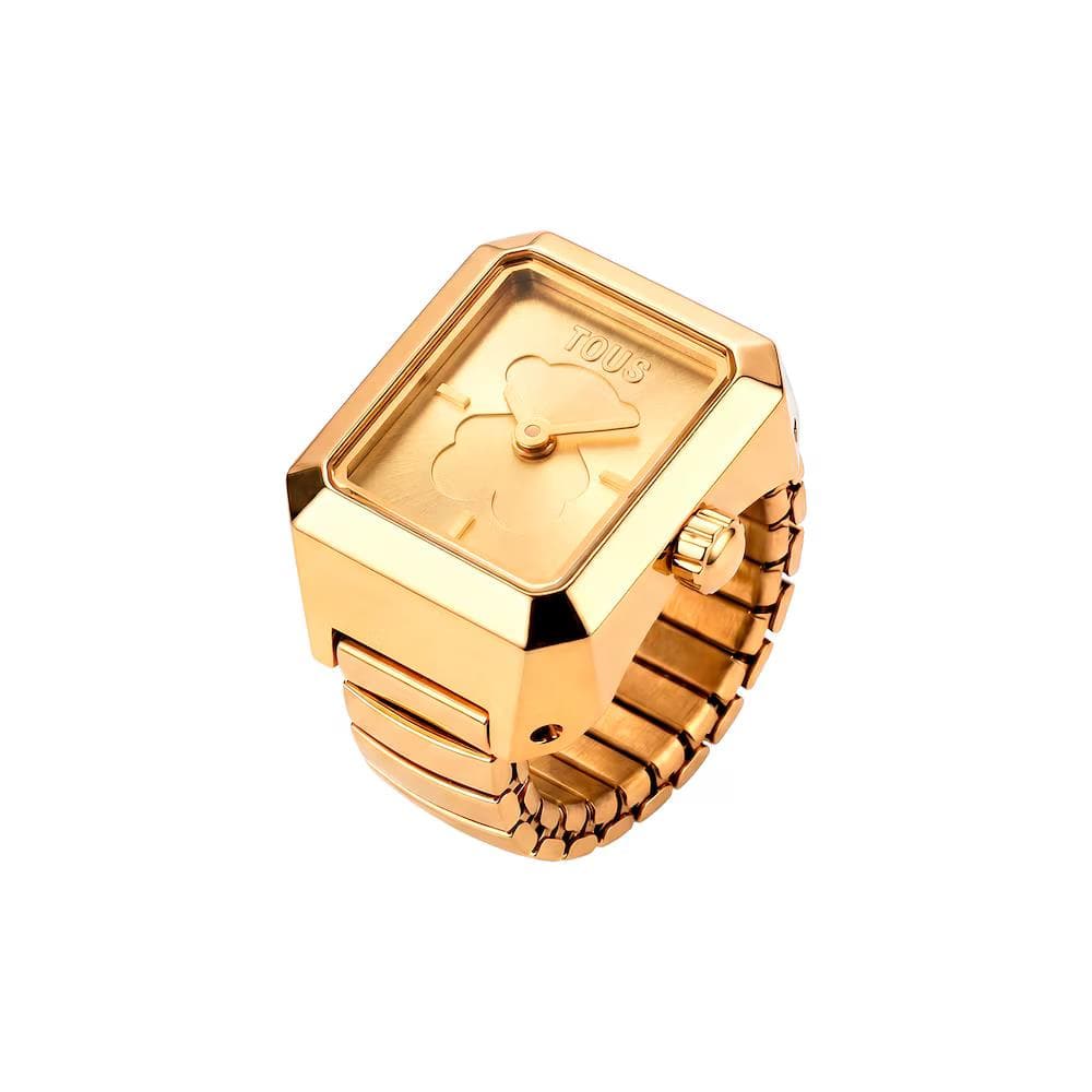 Tous Karat Anel/Relógio Dourado Mulher