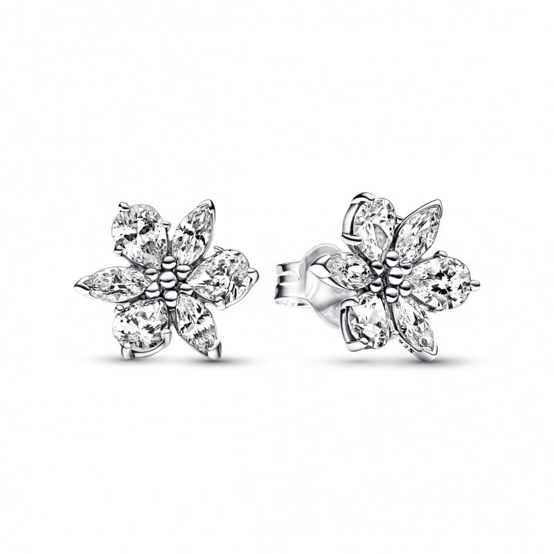 Pandora Sparkling Herbarium Cluster Brincos Mulher