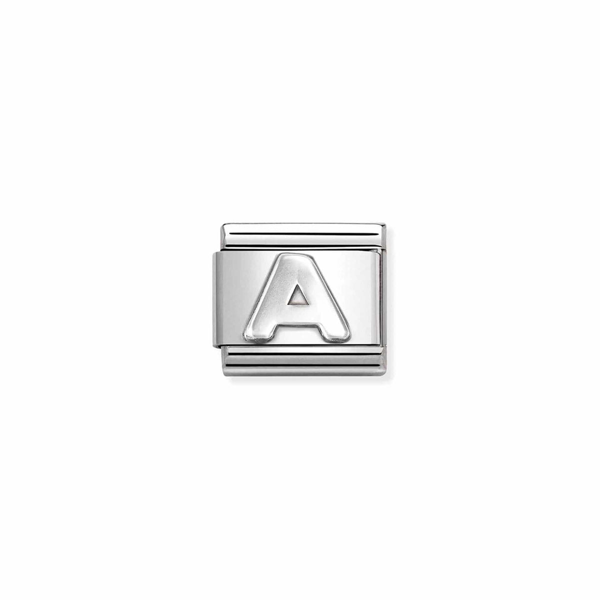Nomination Charm Link Letra A