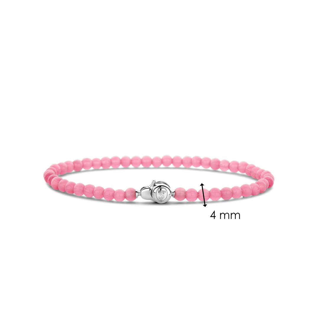 Ti Sento Pulseira Rosa Mulher