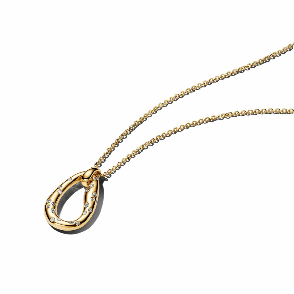 Pandora Essence Organically Shaped Colar Mulher