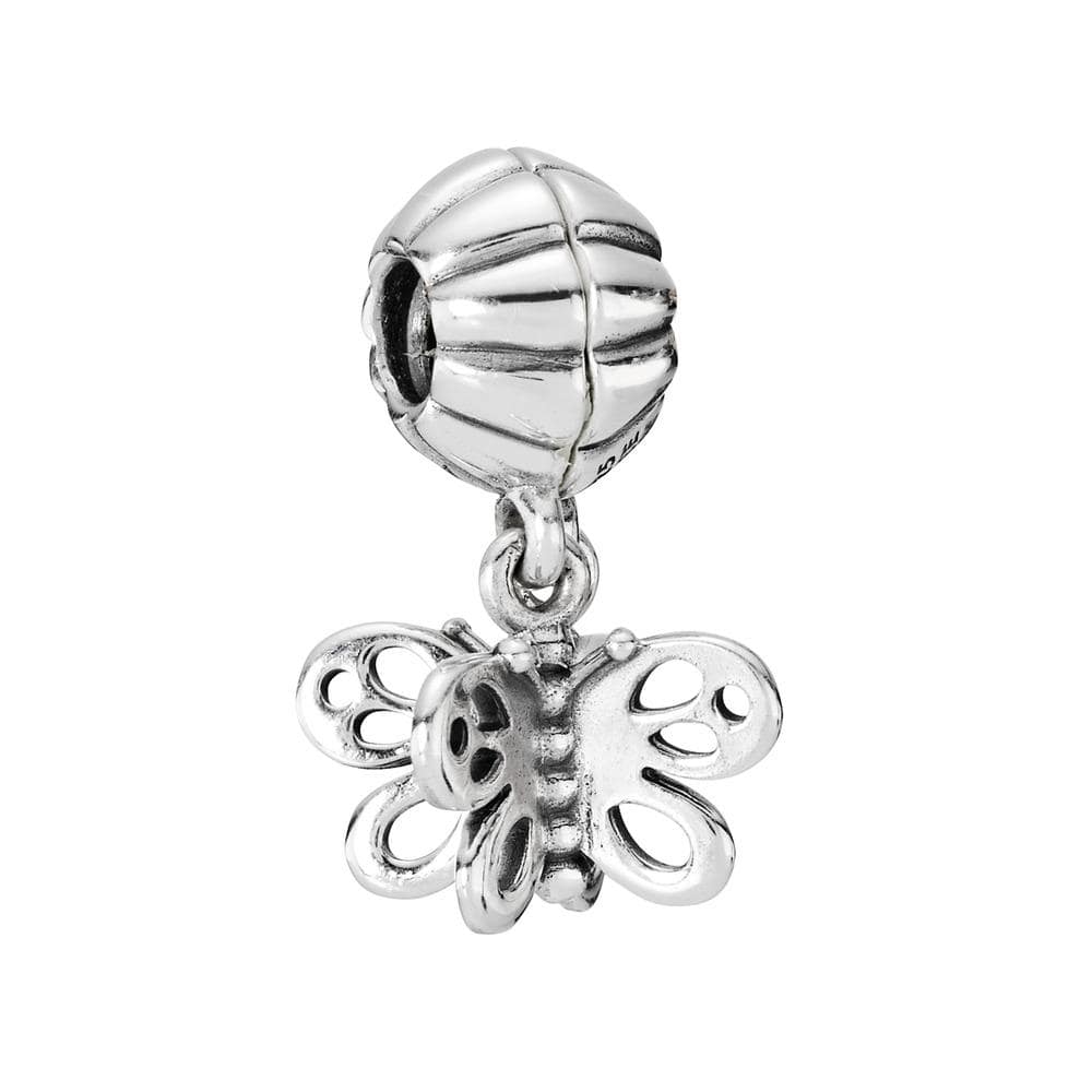 Pandora Best Friend Butterfly Pendente Conta Mulher
