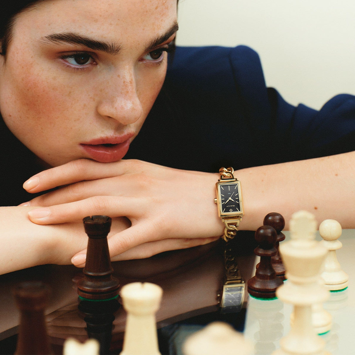 Gant Utica Dourado Relógio Mulher