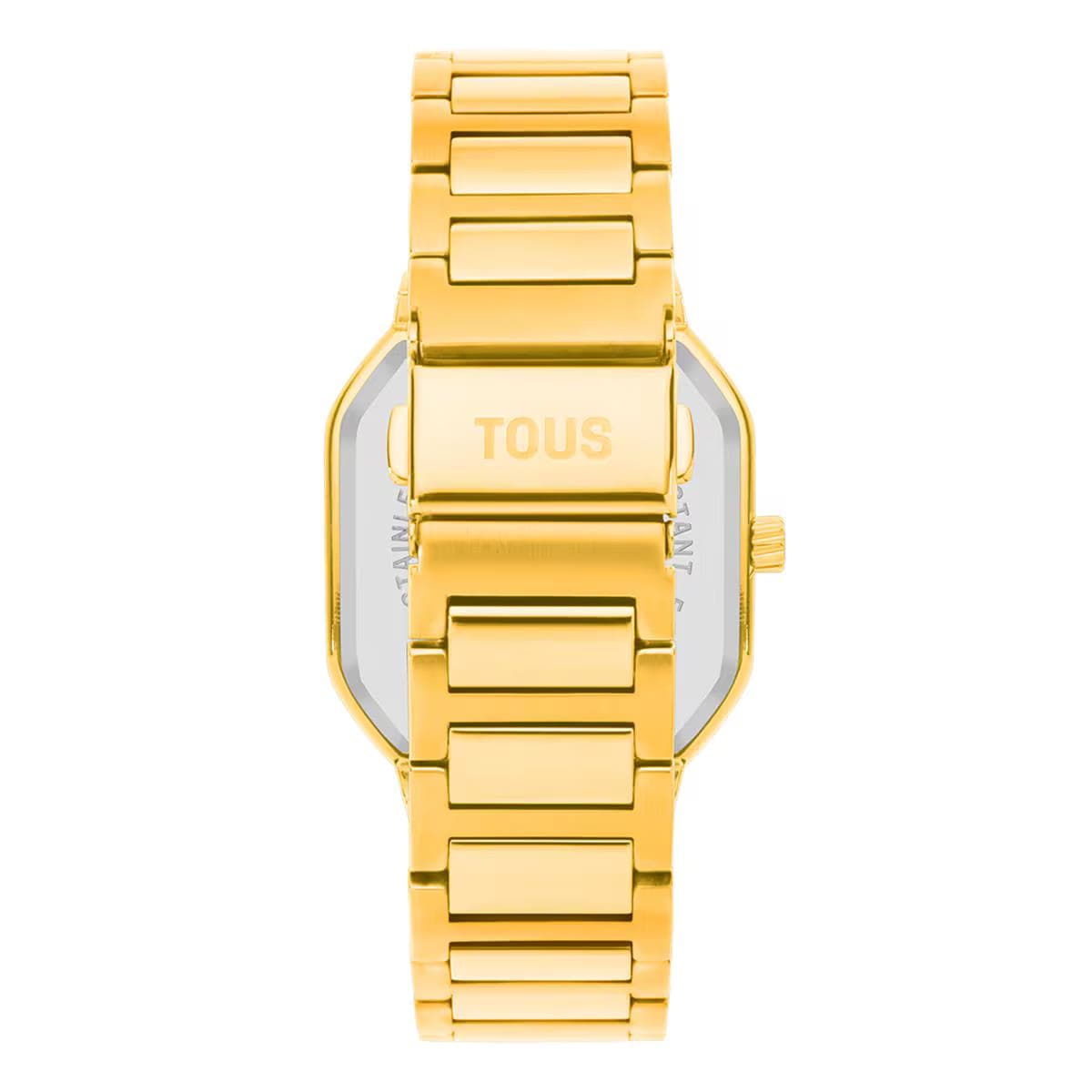 Tous Relógio Analógico Dourado