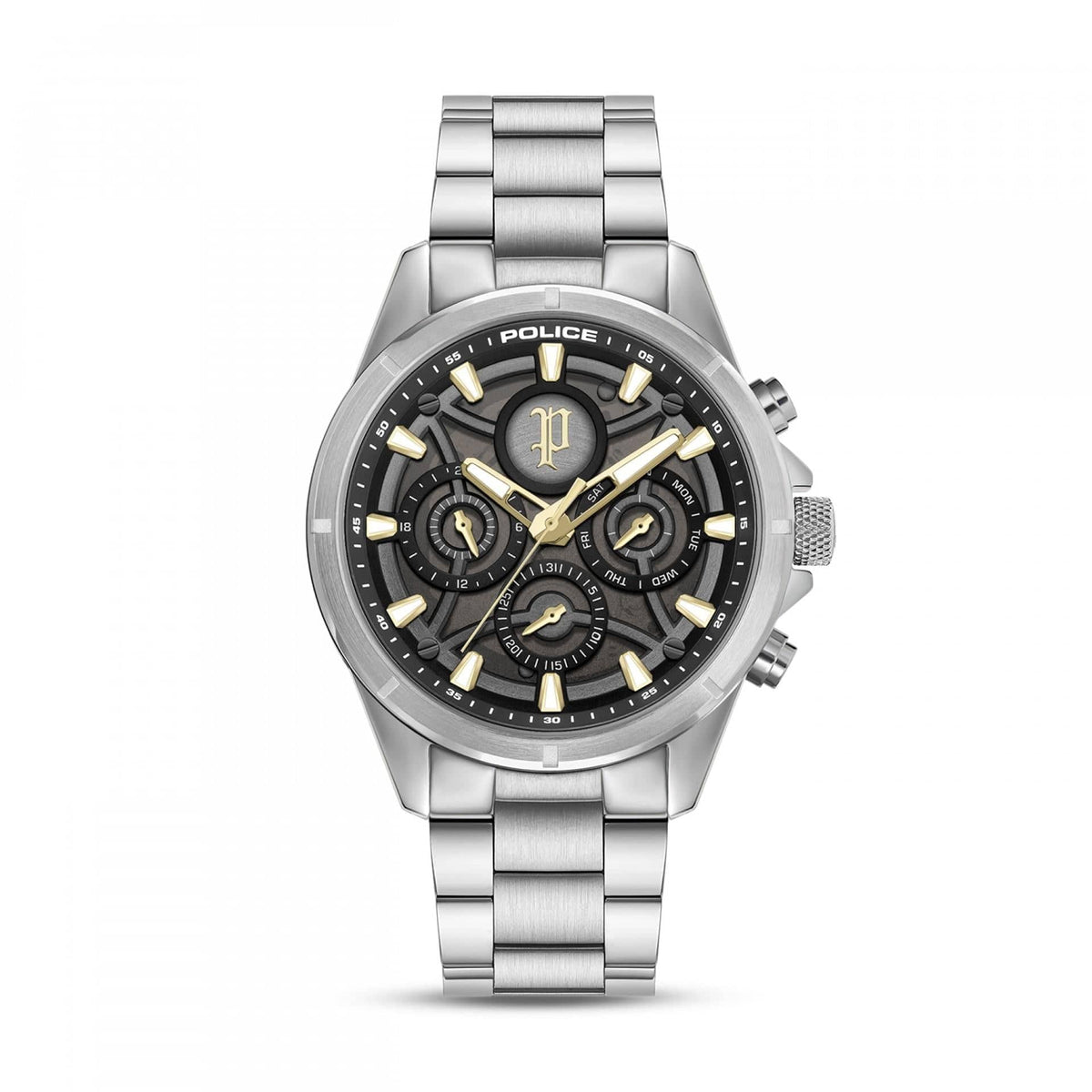 Police Relógio Homem Defender Preto