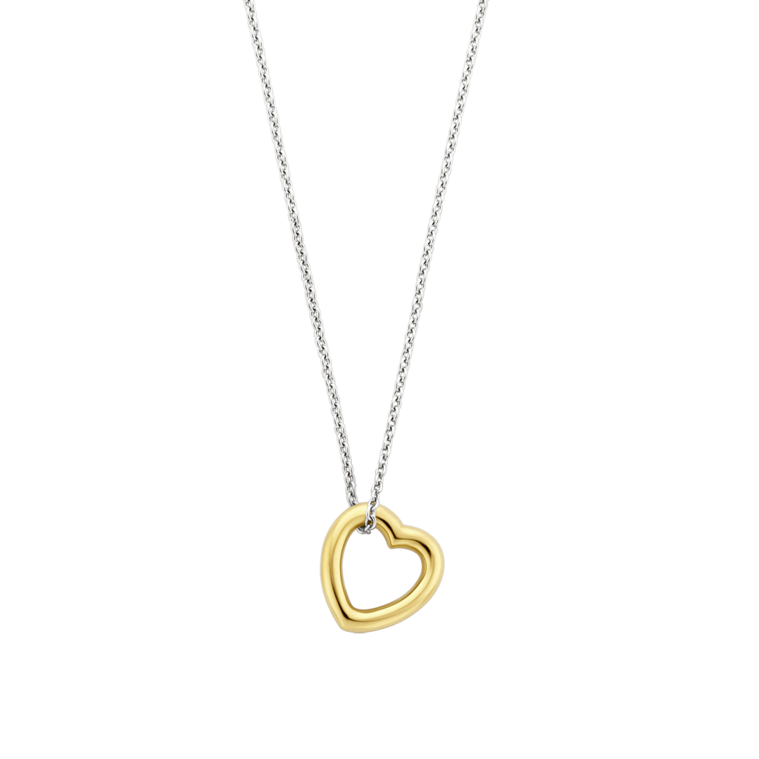 Ti Sento Colar Coração Dourado Mulher