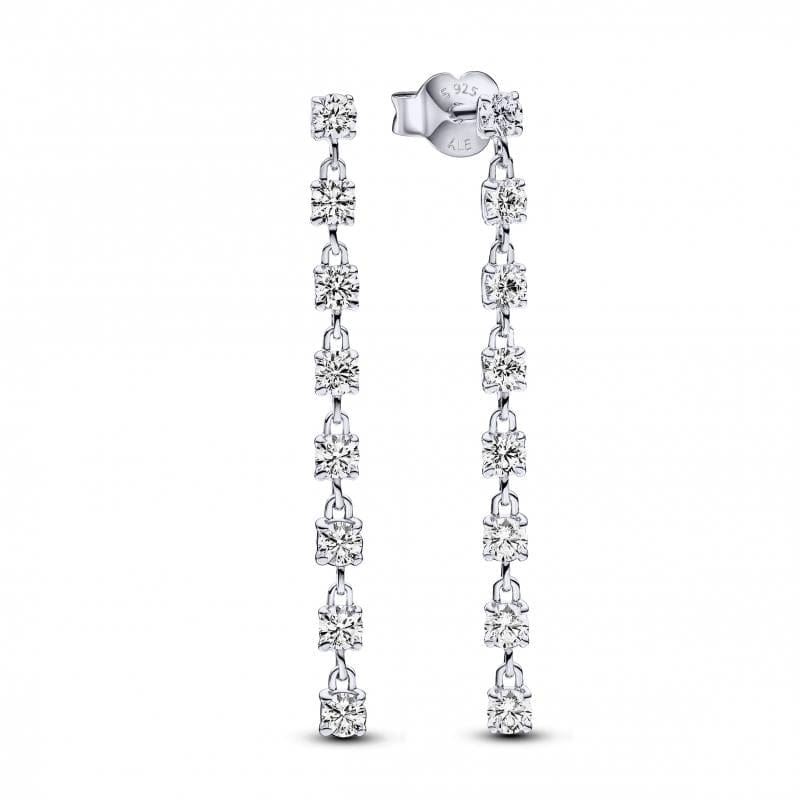 Pandora Sparkling Stones Brincos Mulher