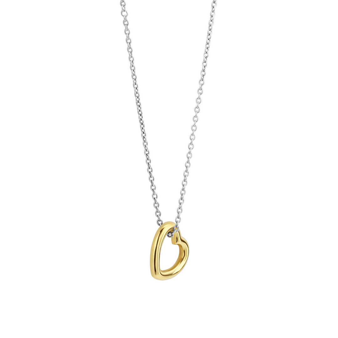 Ti Sento Colar Coração Dourado Mulher