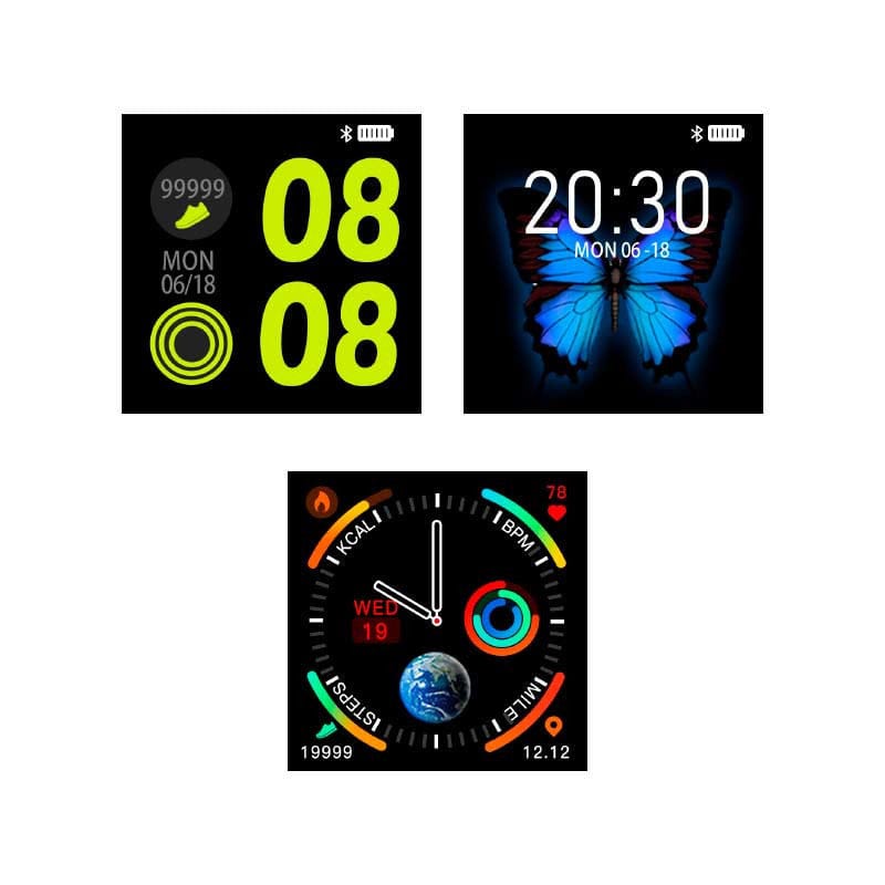 Radiant Set Relógio Smartwatch Manhattan Rosa