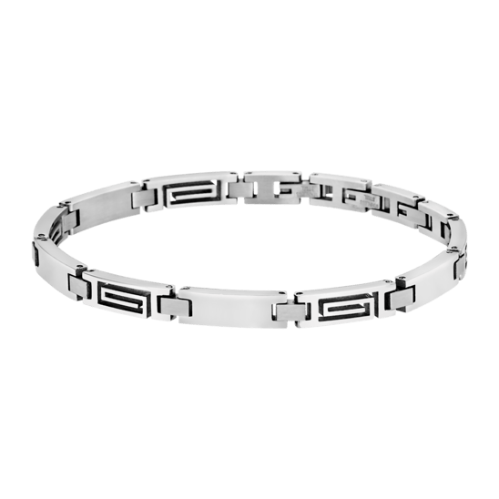 Lotus Style Man in Black Pulseira Homem