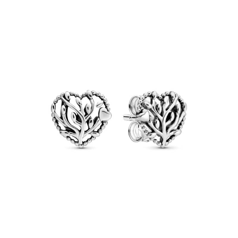 Pandora Flourishing Heart Brincos