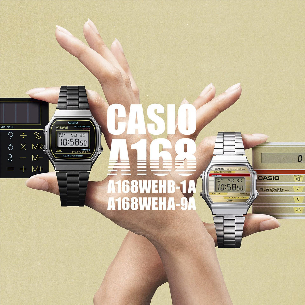 Casio Vintage Relógio Vintage Iconic Prateado