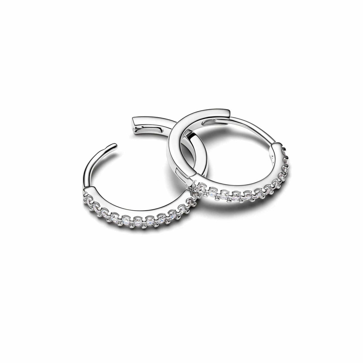 Pandora Sparkling Mini Hoop Brincos Mulher