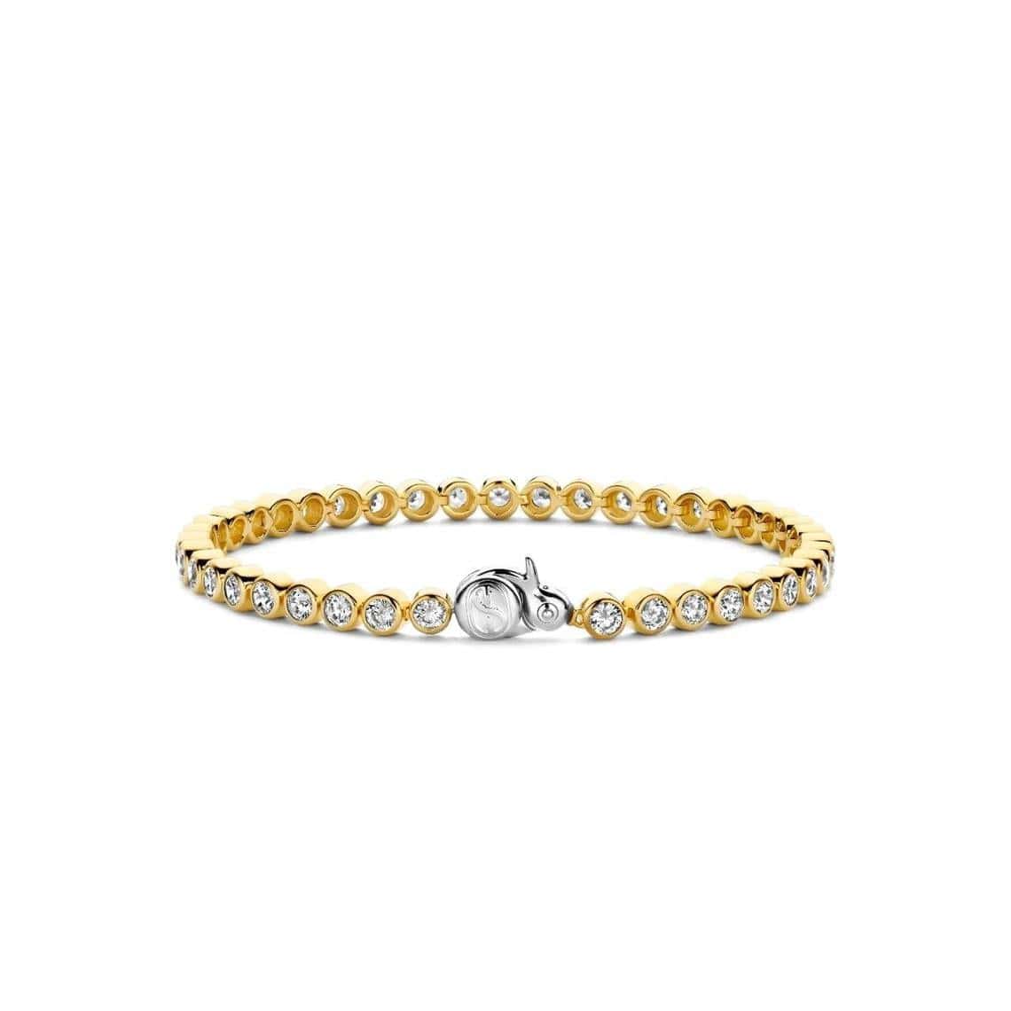 Ti Sento Pulseira Prata Dourada