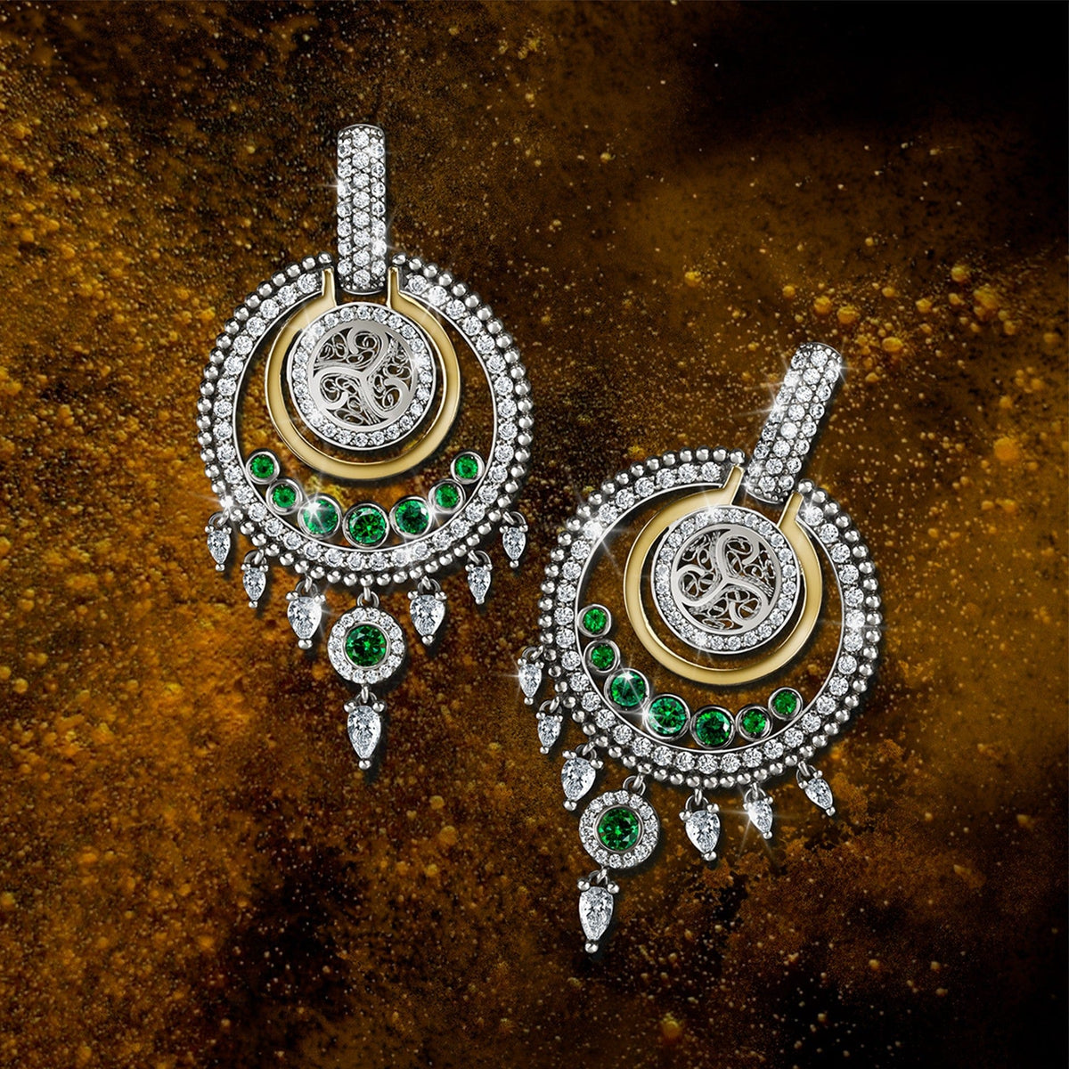 Tashi Indian Brincos Mulher