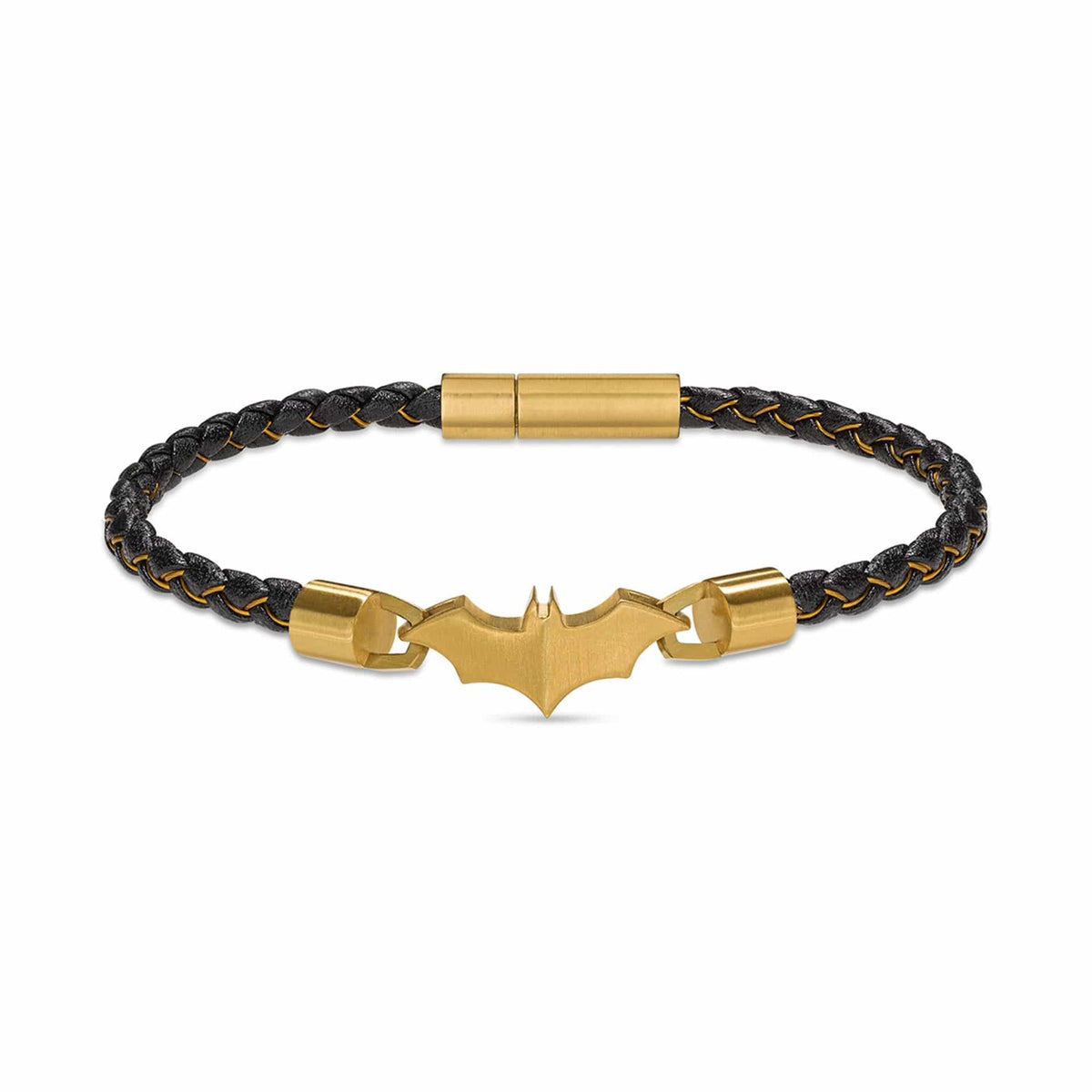 Police Batman Dourada Pulseira Homem