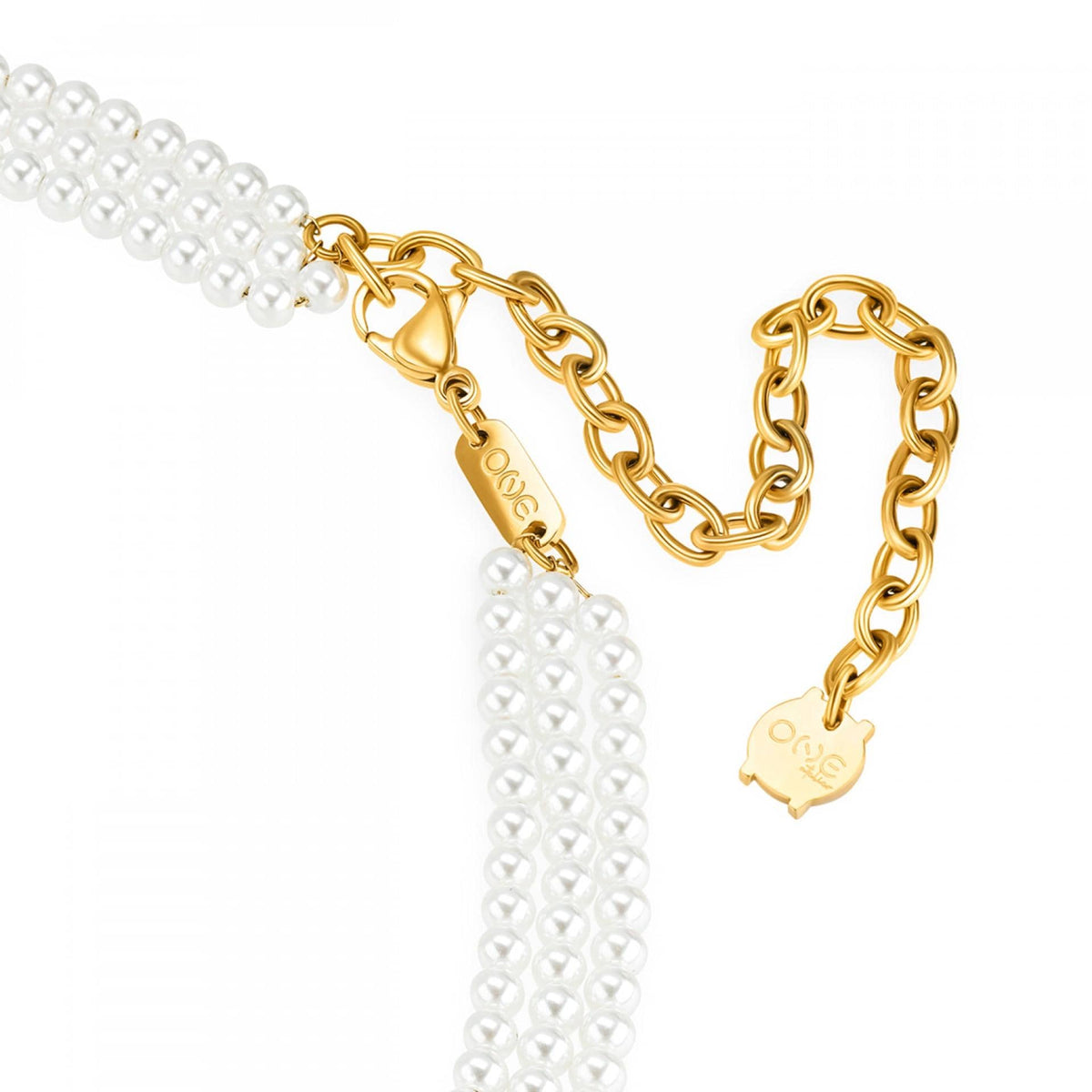 One Senhora Margot Petal Gold Colar