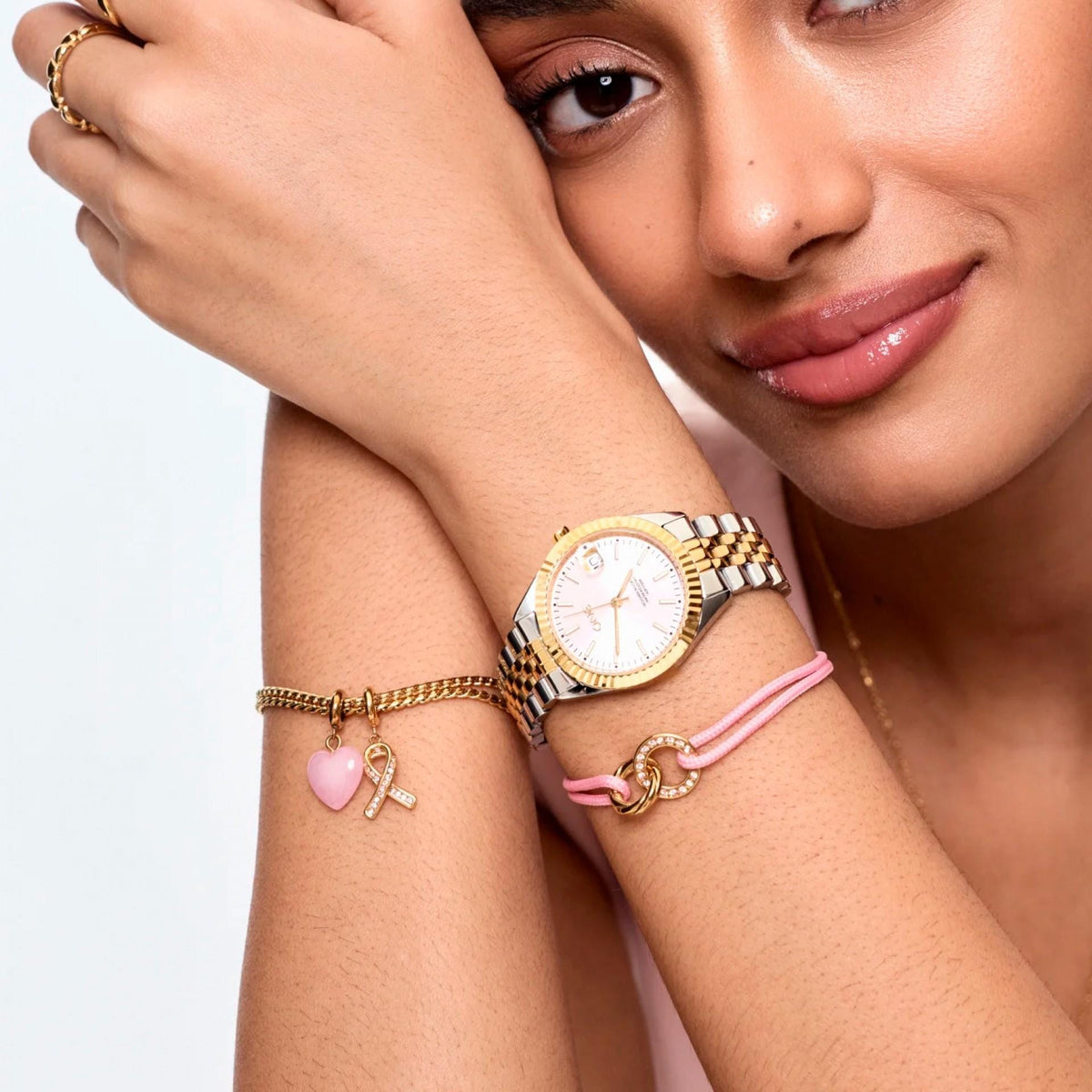 One Life Aurora Gold Set Pulseira