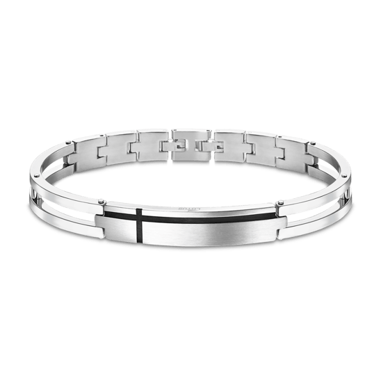 Lotus Style Man in Black Pulseira Homem