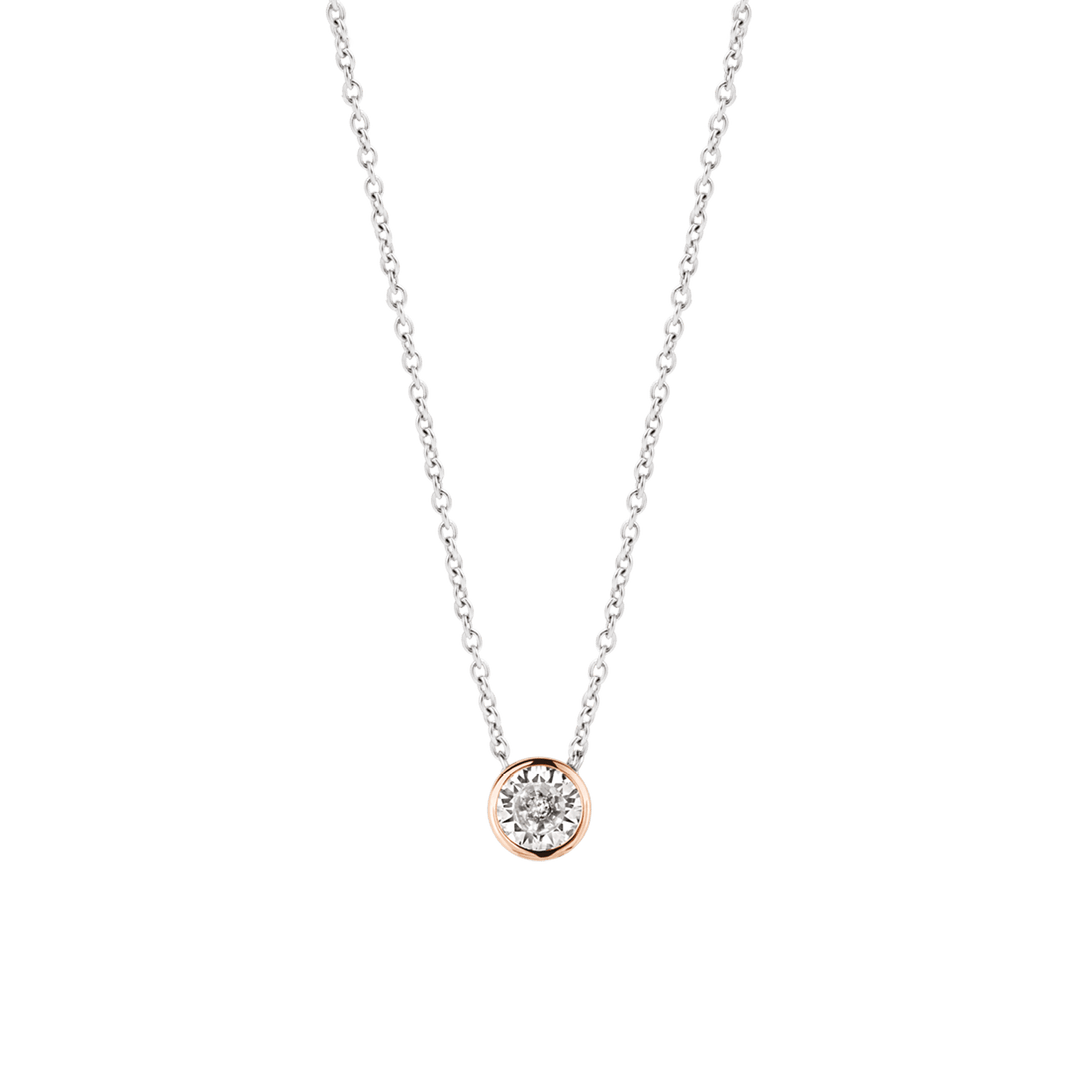 Ti Sento Colar Rose Gold Mulher