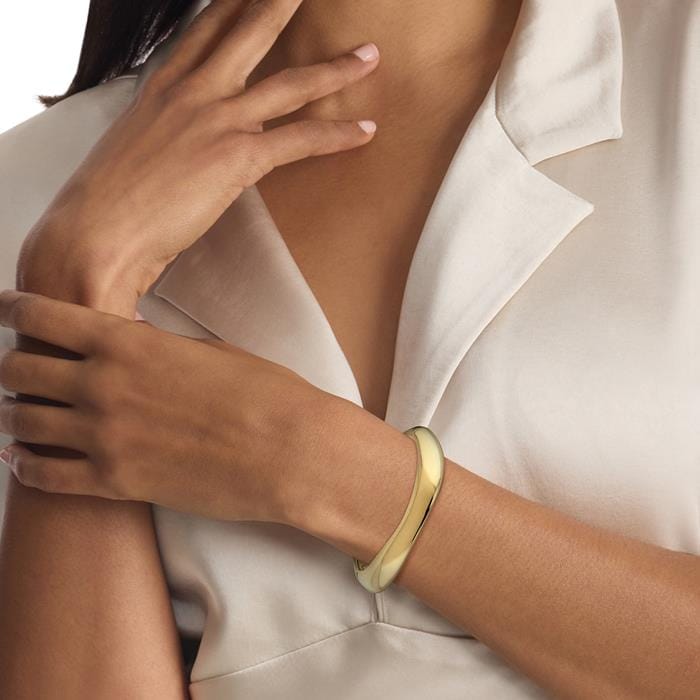 Calvin Klein Sculpted Bangle GP Escrava