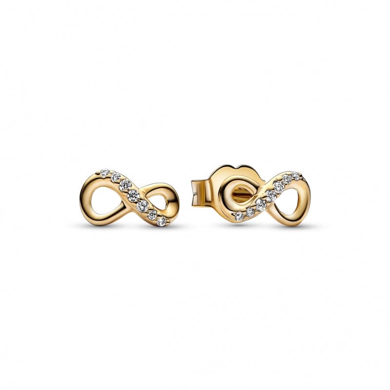 Pandora Shine Sparkling Infinity Brincos Mulher