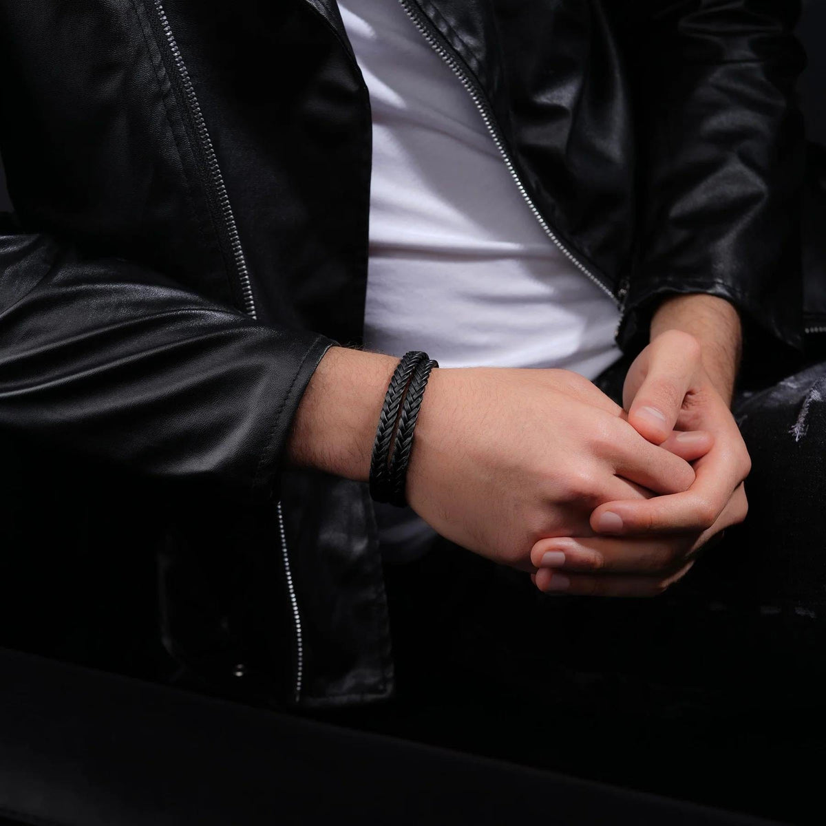 Police Braid Pulseira Homem