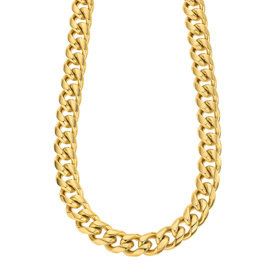 Lotus Style Colar Dourado Homem