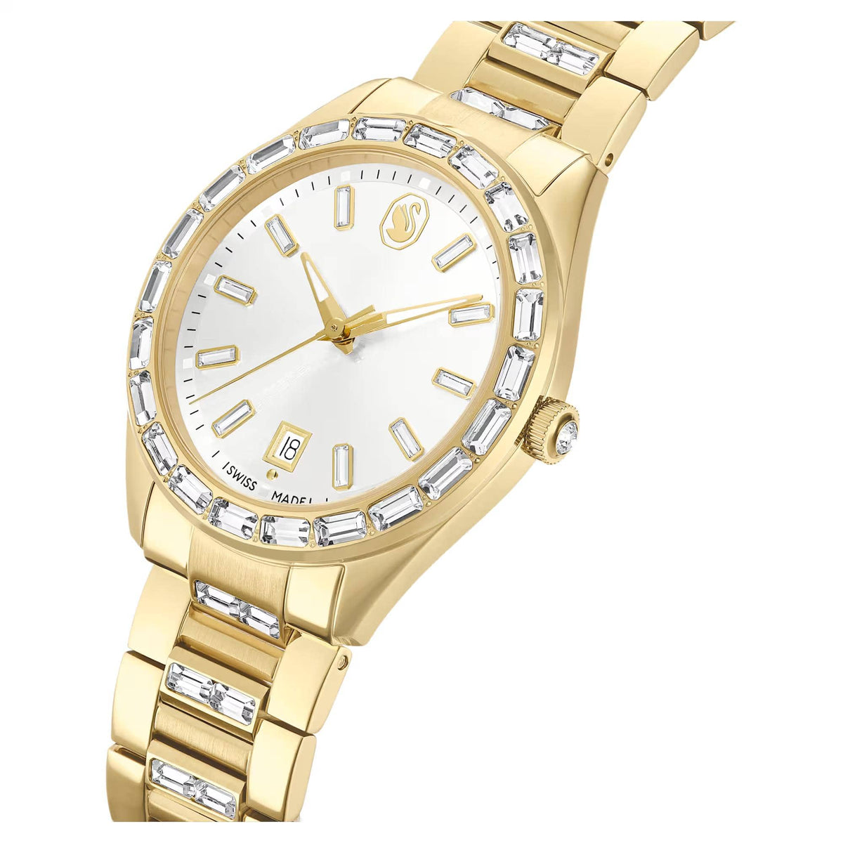 Swarovski Matrix Date Relógio Mulher