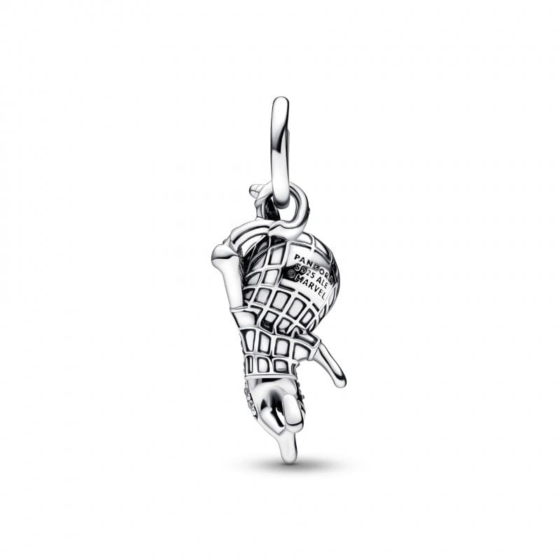 Pandora Marvel Spider-Man Pavé Conta Pendente Pulseirar