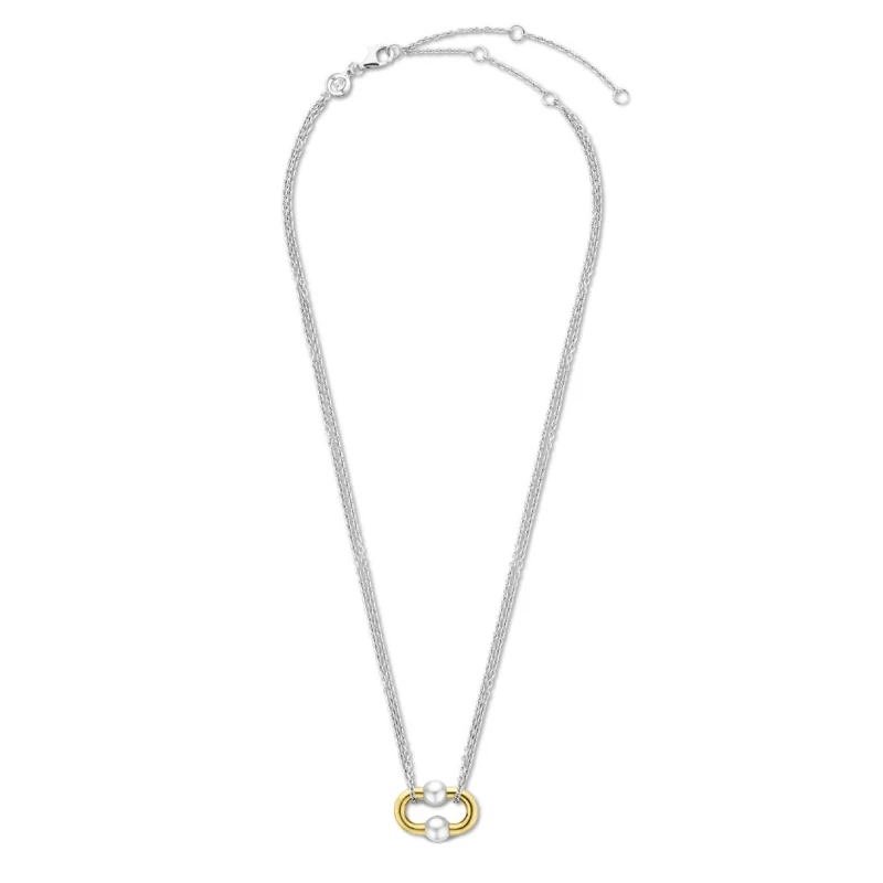 Ti Sento Colar Link Dourado Mulher