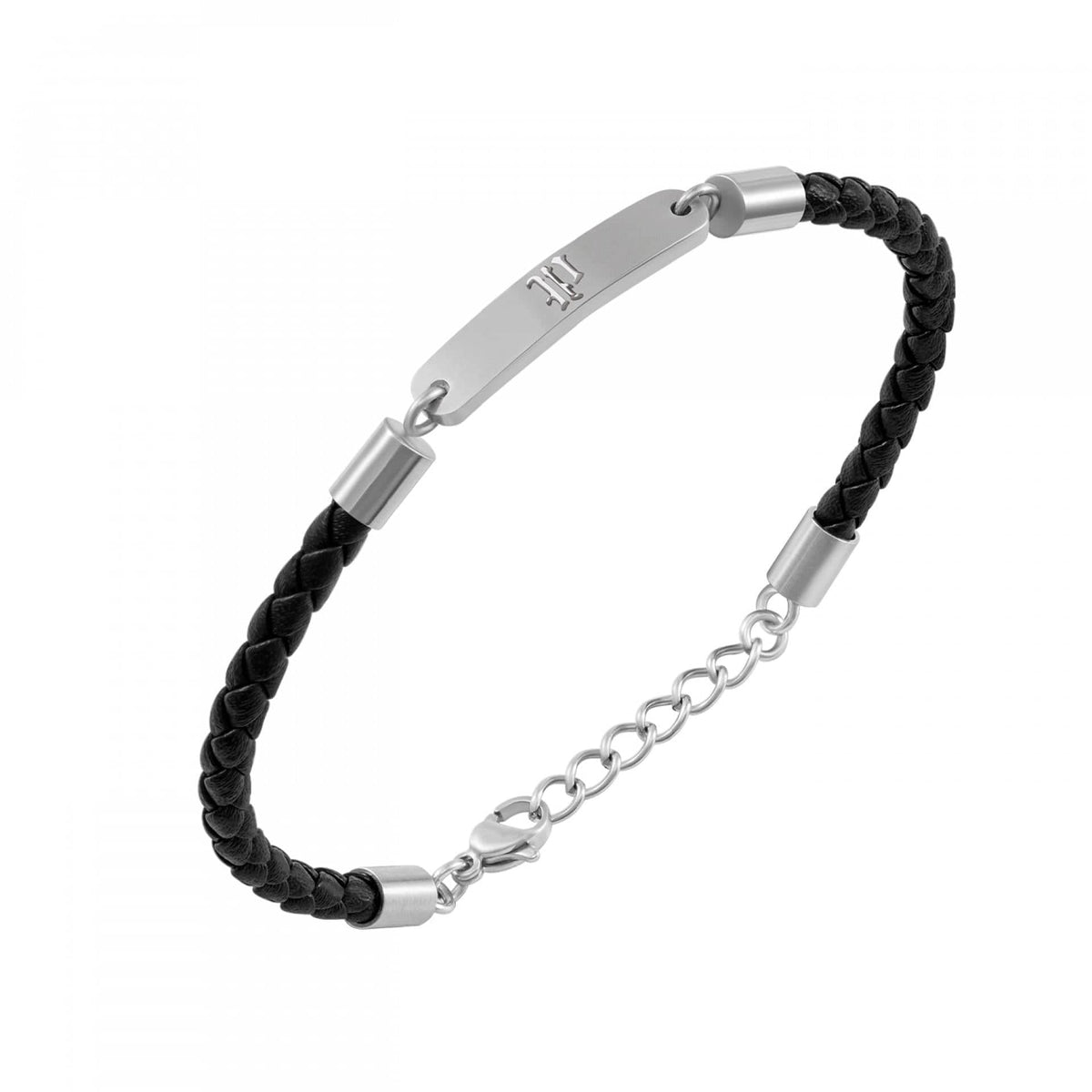 Police Pulseira Interwove Preta Homem