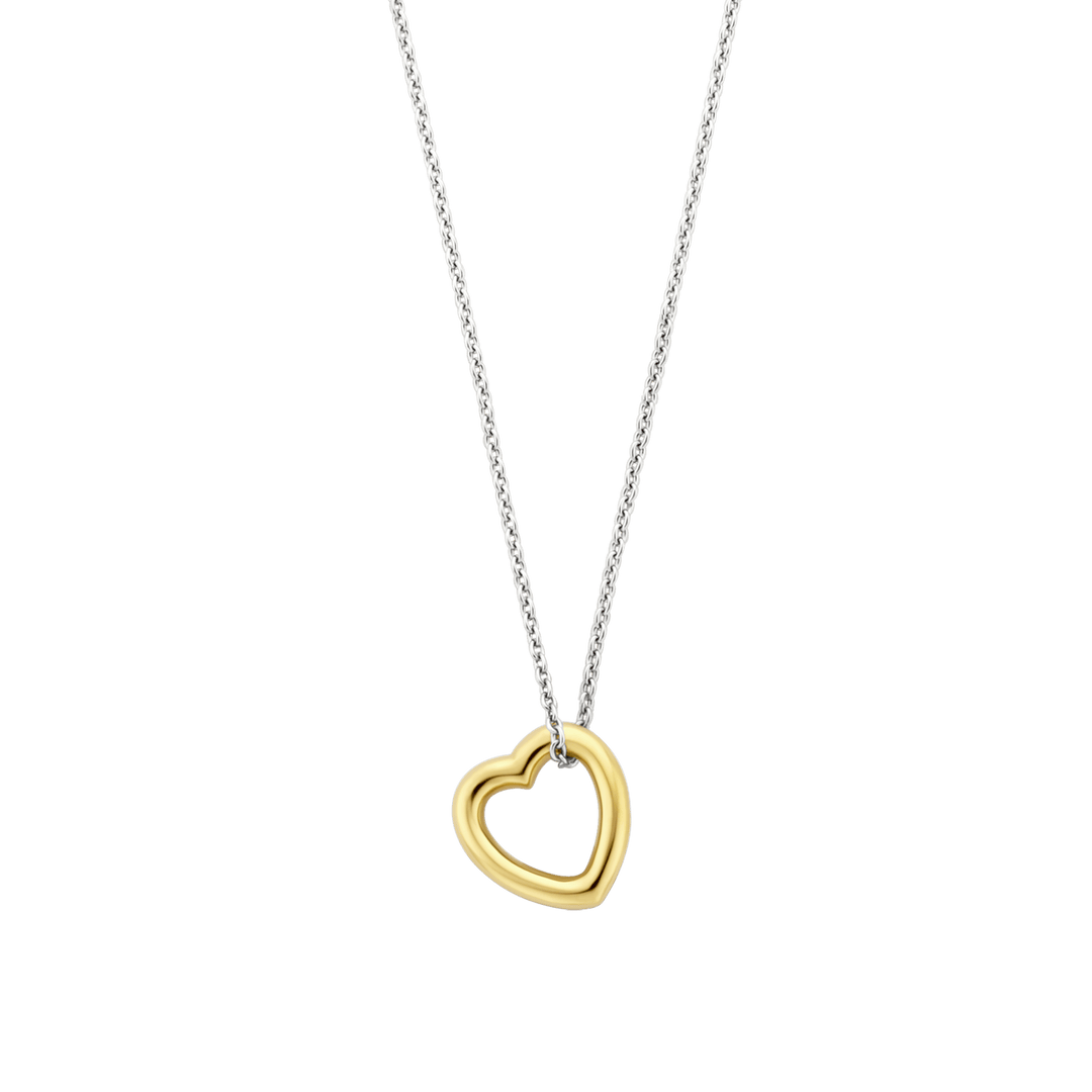 Ti Sento Colar Coração Dourado Mulher