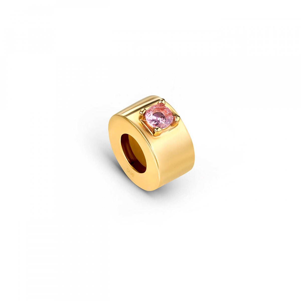 One Brake Life Aurora Crystal Gold Charme