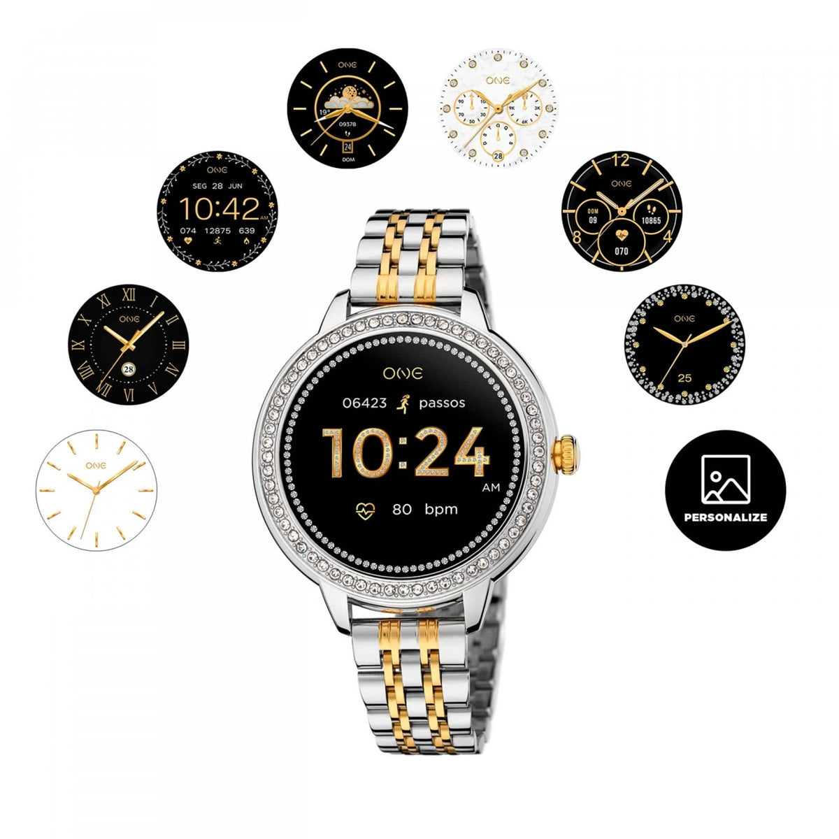 One Mini Spark Bicolor Links Smartwatch