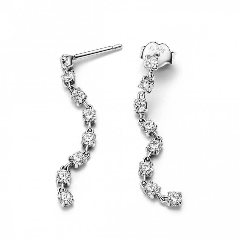 Pandora Sparkling Stones Brincos Mulher