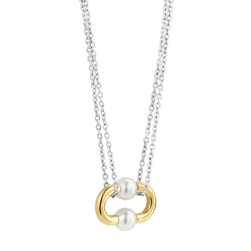 Ti Sento Colar Link Dourado Mulher