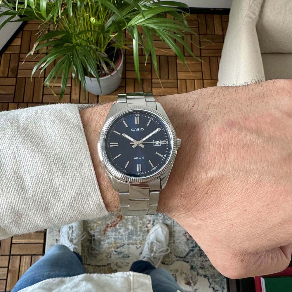 Casio Collection Prateado Relógio Homem