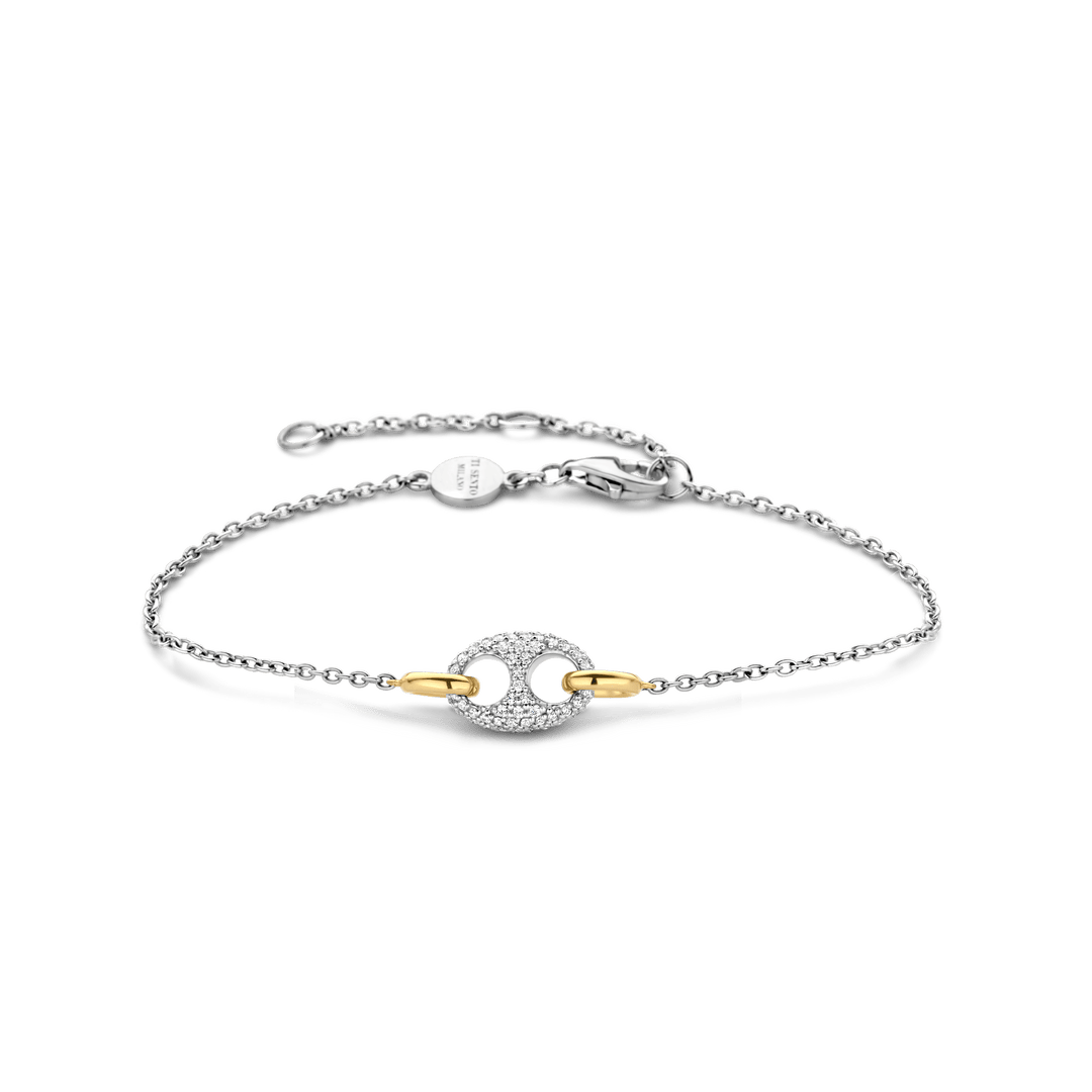 Ti Sento Pulseira Bicolor Mulher