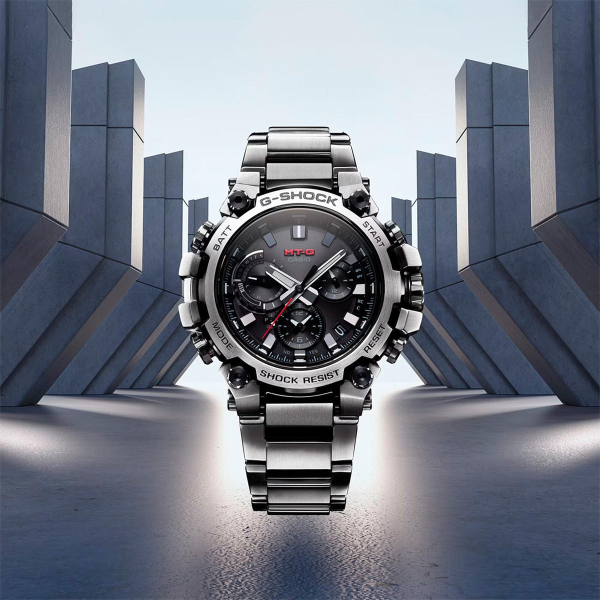 G-Shock Pro MT-G Prateado Relógio
